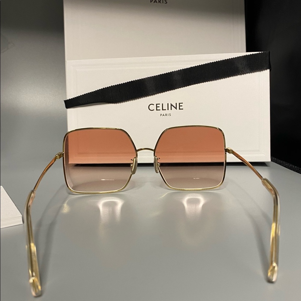 CELINE metal frame sunglasses - Picture 4 of 12